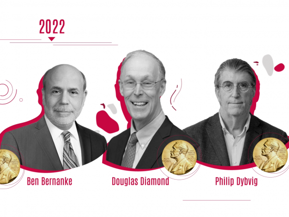 Découvrir les travaux des prix Nobel B. Bernanke, D. Diamond et P. Dybvig en vidéo