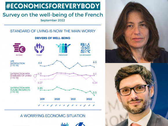 Infographic | Survey on the well-being of the French | Mathieu Perona and Claudia Senik